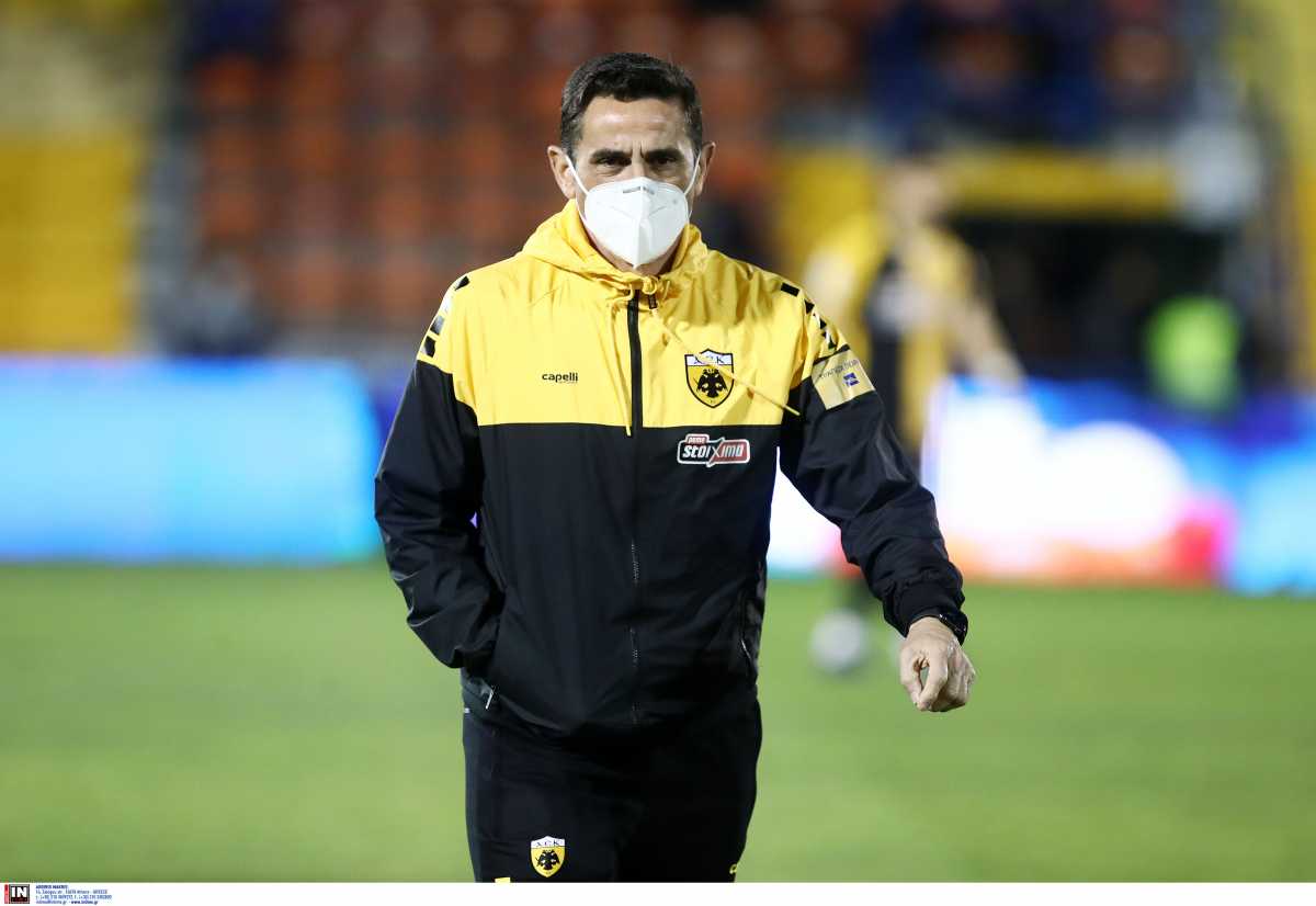 AEK: Έξαλλος ο Χιμένεθ – «Είμαι πολύ θυμωμένος με το πρώτο μέρος» (video)