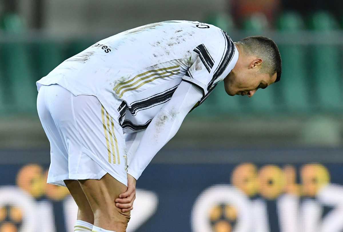 Soccer Football - Serie A - Hellas Verona v Juventus - Stadio Marc'Antonio Bentegodi, Verona, Italy - February 27, 2021 Juventus' Cristiano Ronaldo REUTERS