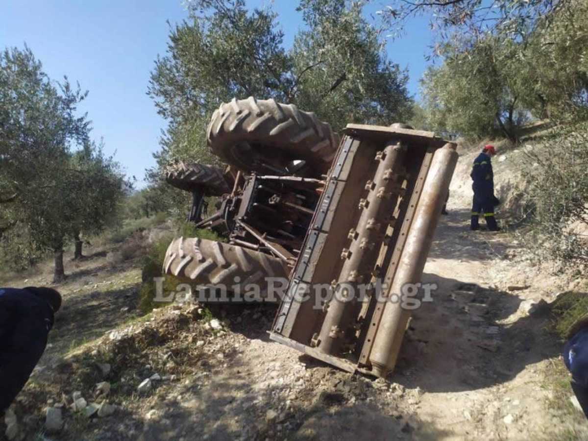 Αταλάντη: Τραγωδία με δύο νεκρούς – Τους καταπλάκωσε τρακτέρ