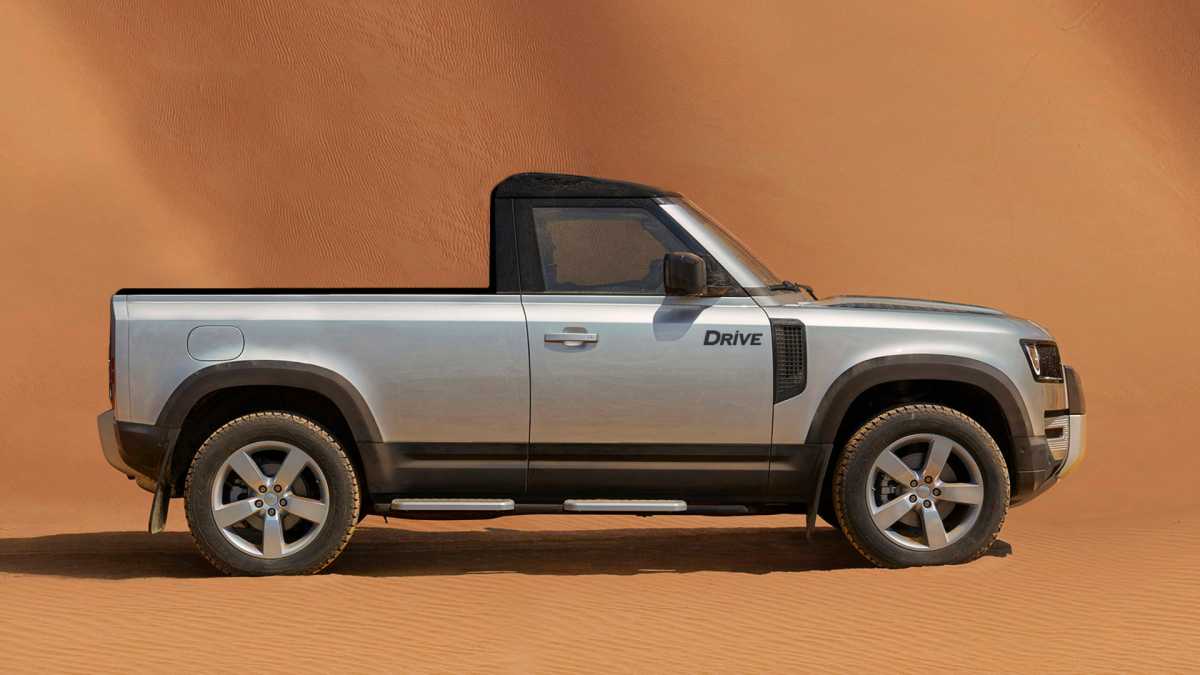 H Land Rover ετοιμάζει έκδοση pick-up για το νέο Defender!