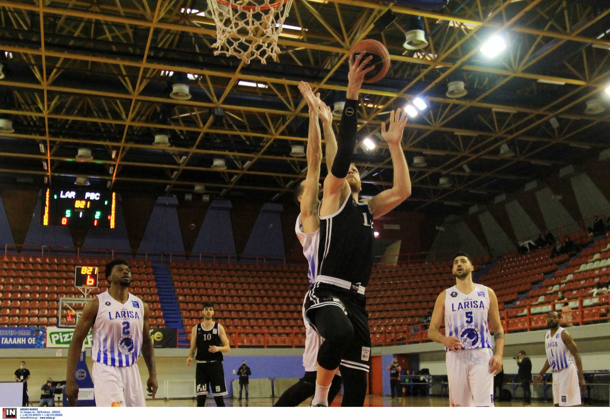 Basket League: Νέο σοκ για Ηρακλή, πήρε το θρίλερ με Λάρισα ο ΠΑΟΚ (video)