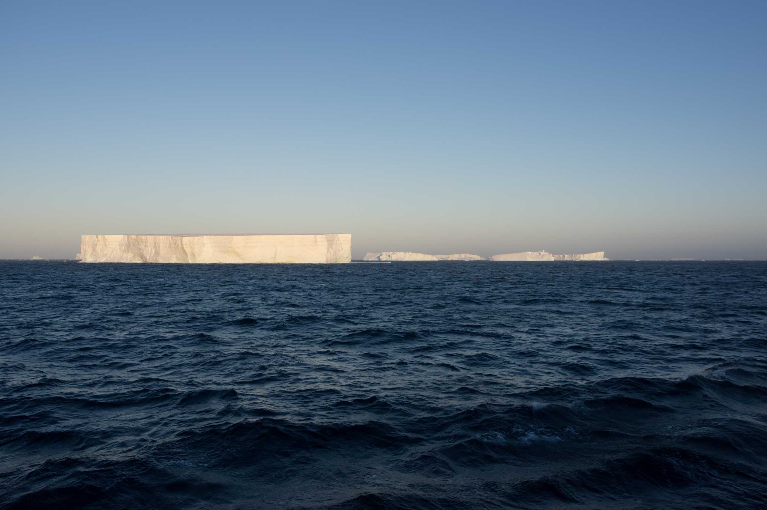 ATTENTION EDITORS – PICTURE EMBARGOED TO 0800 GMT, WEDNESDAY, FEBRUARY 17, 2021 - A view of the A-68a iceberg in Antarctica, February 15, 2021. Picture taken February 15, 2021.   Povl Abrahamsen