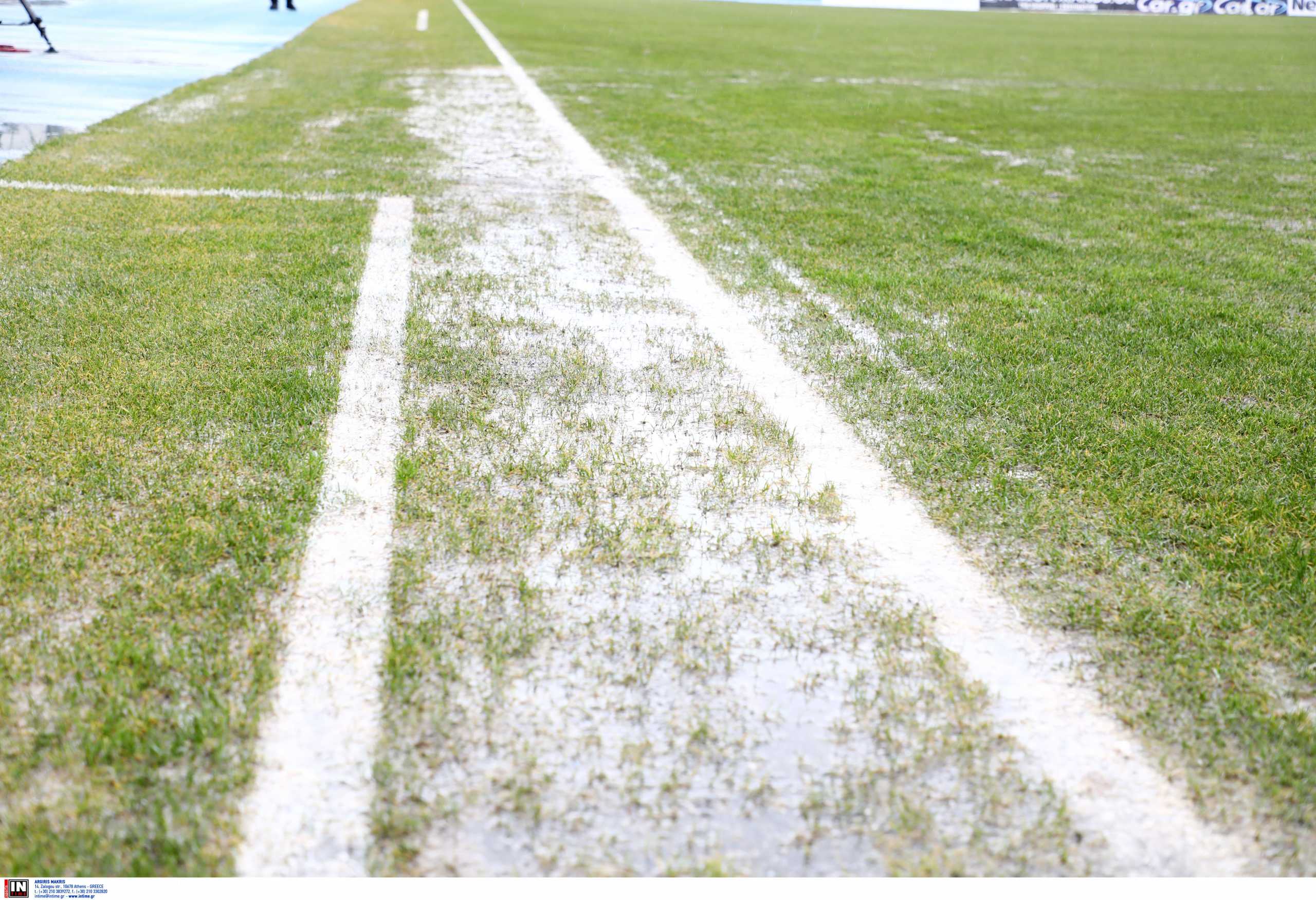Αναβλήθηκε το ΠΑΣ Γιάννινα – Παναθηναϊκός λόγω λάσπης στο γήπεδο