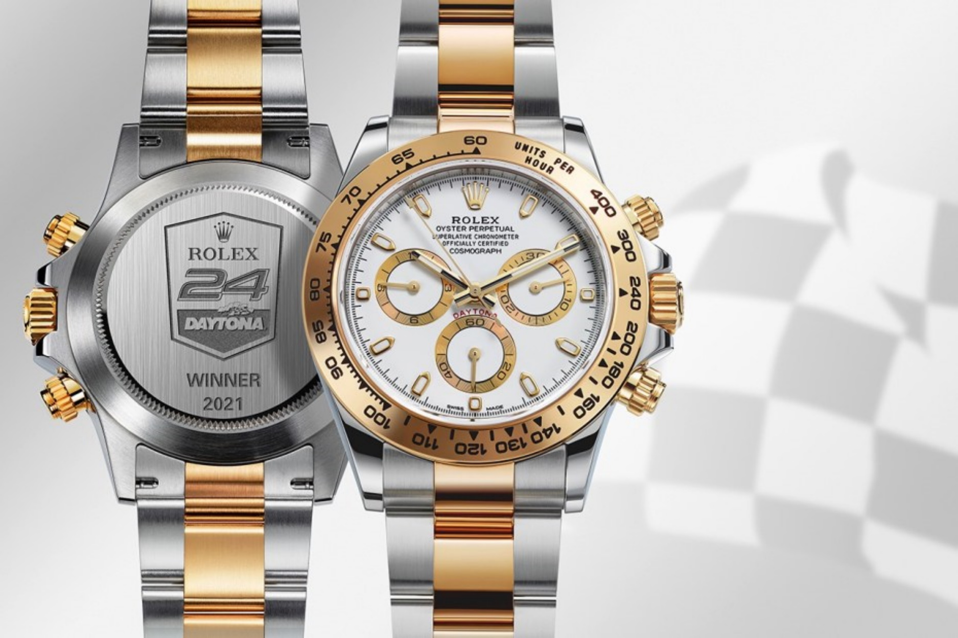 Τα Rolex Daytona που δόθηκαν στους νικητές του φετινού αγώνα Rolex 24 at Daytona