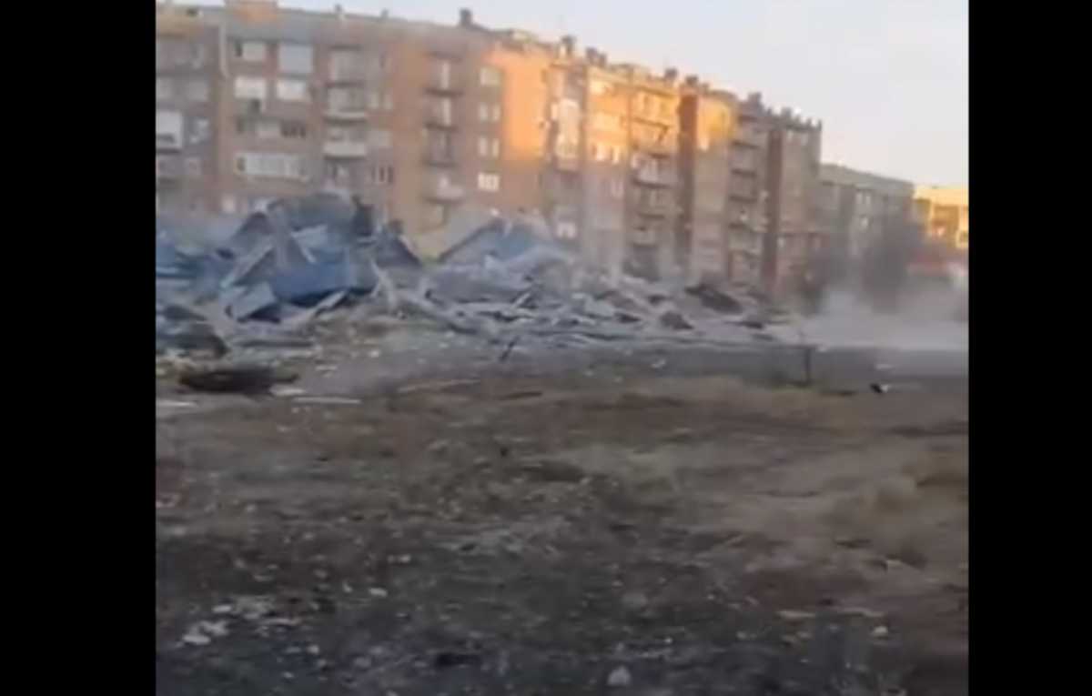 Ρωσία: Πανίσχυρη έκρηξη ισοπέδωσε σούπερ μάρκετ – «Υπάρχουν θύματα» (video)