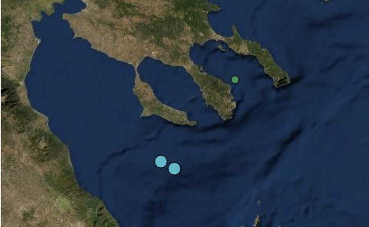 Διπλός σεισμός κοντά στην Κασσάνδρα Χαλκιδικής