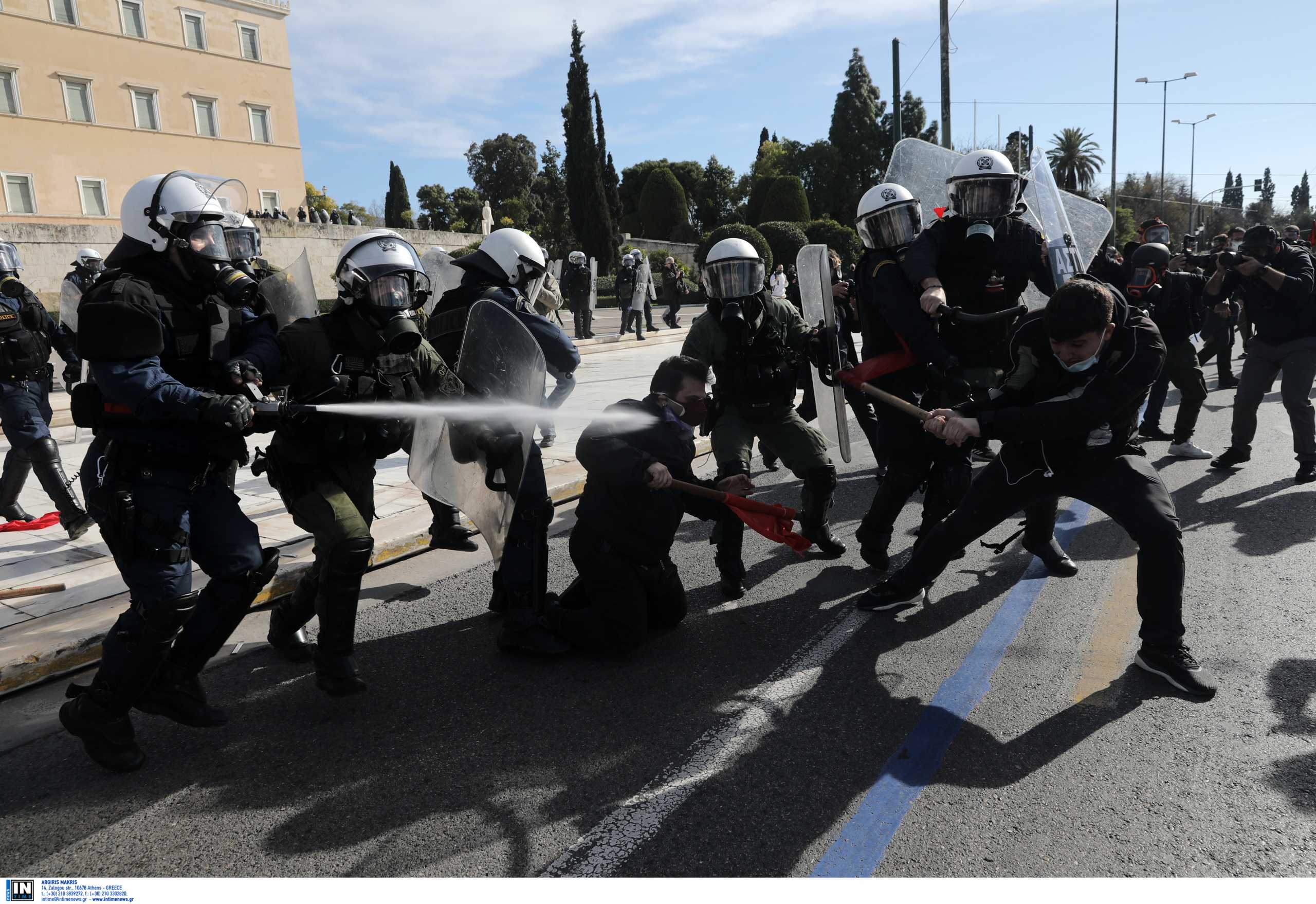 Συνελήφθησαν οι 24 από τους 52 που προσήχθησαν στο πανεκπαιδευτικό συλλαλητήριο