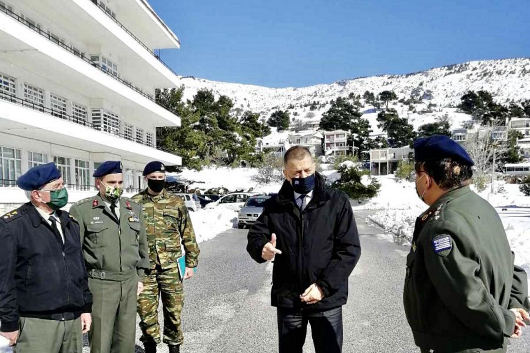 ΥΦΕΘΑ: Αυτοψία Αλκιβιάδη Στεφανή στο 414 Στρατιωτικό Νοσοκομείο Ειδικών Νοσημάτων