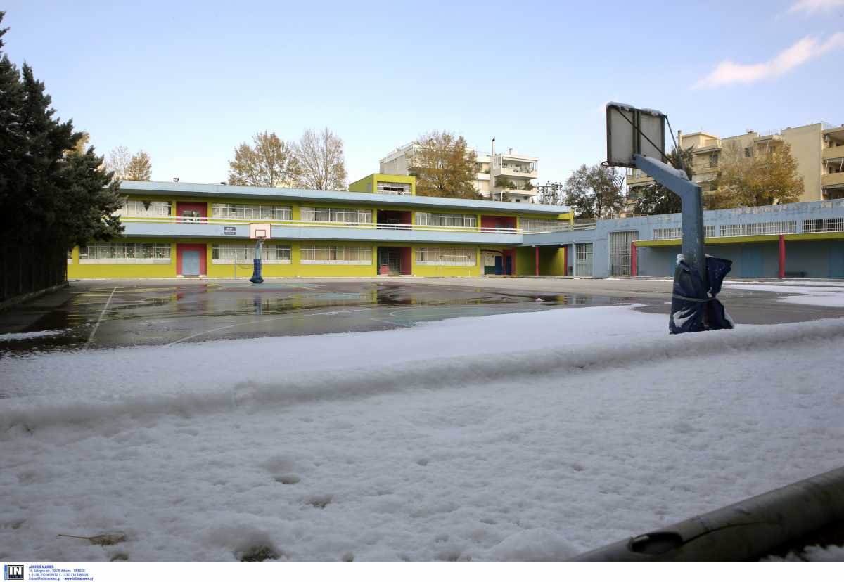 Κακοκαιρία «Μήδεια»: Κλειστά τη Δευτέρα τα σχολεία ειδικής αγωγής στην Αττική