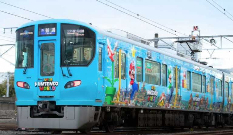Ιαπωνία: Το θεματικό πάρκο Super Nintendo World απέκτησε το δικό του τρένο (vid)