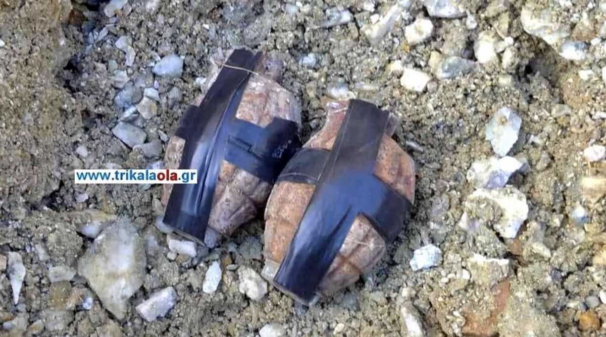Τρίκαλα: Χειροβομβίδες εξουδετερώθηκαν με ελεγχόμενη έκρηξη (pic, video)