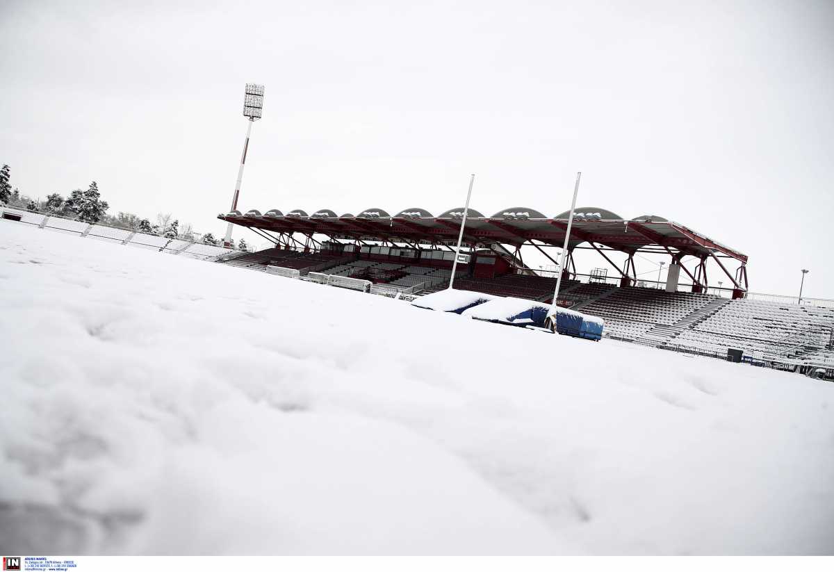 ΑΕΛ – ΑΕΚ: Γι’ αυτό αναβλήθηκε το παιχνίδι (pics)