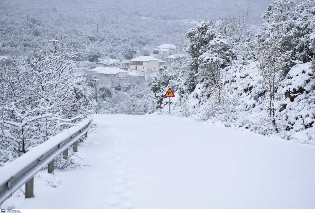 Καιρός σήμερα: Ολικός παγετός και χιόνια – Θυελλώδεις βοριάδες στο Αιγαίο
