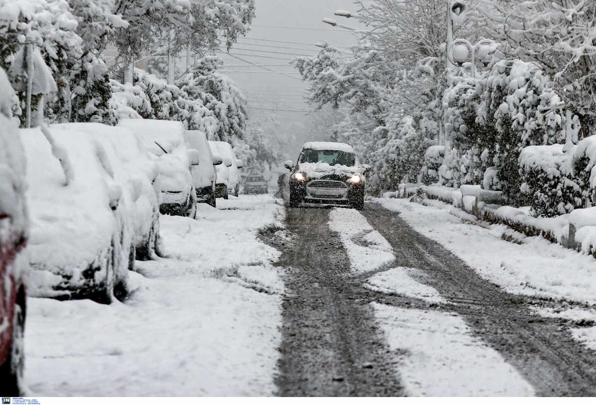 Καιρός – Καλλιάνος: Χιόνια και στην Πάρνηθα, αγριεύει ο καιρός τις επόμενες ώρες