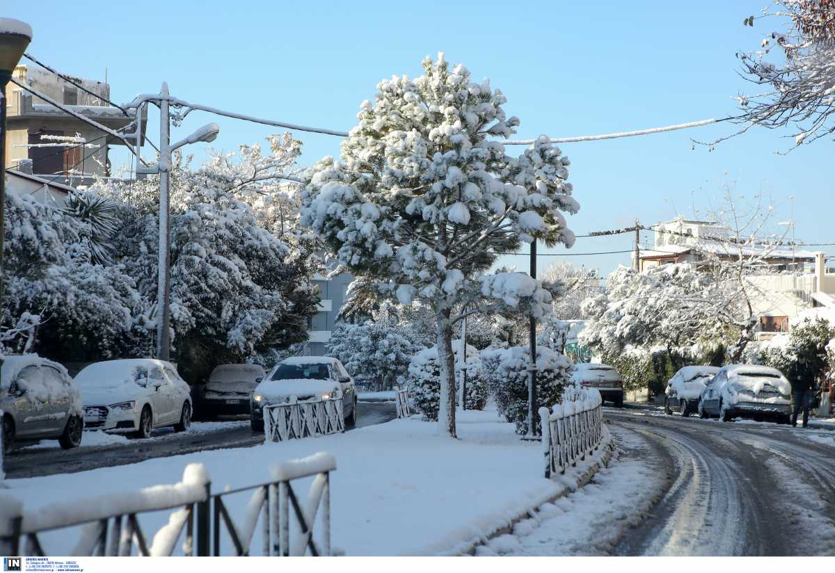 Καιρός – Κακοκαιρία Μήδεια: Τι συνέβη με τα χιόνια στην Αθήνα τα τελευταία 110 χρόνια