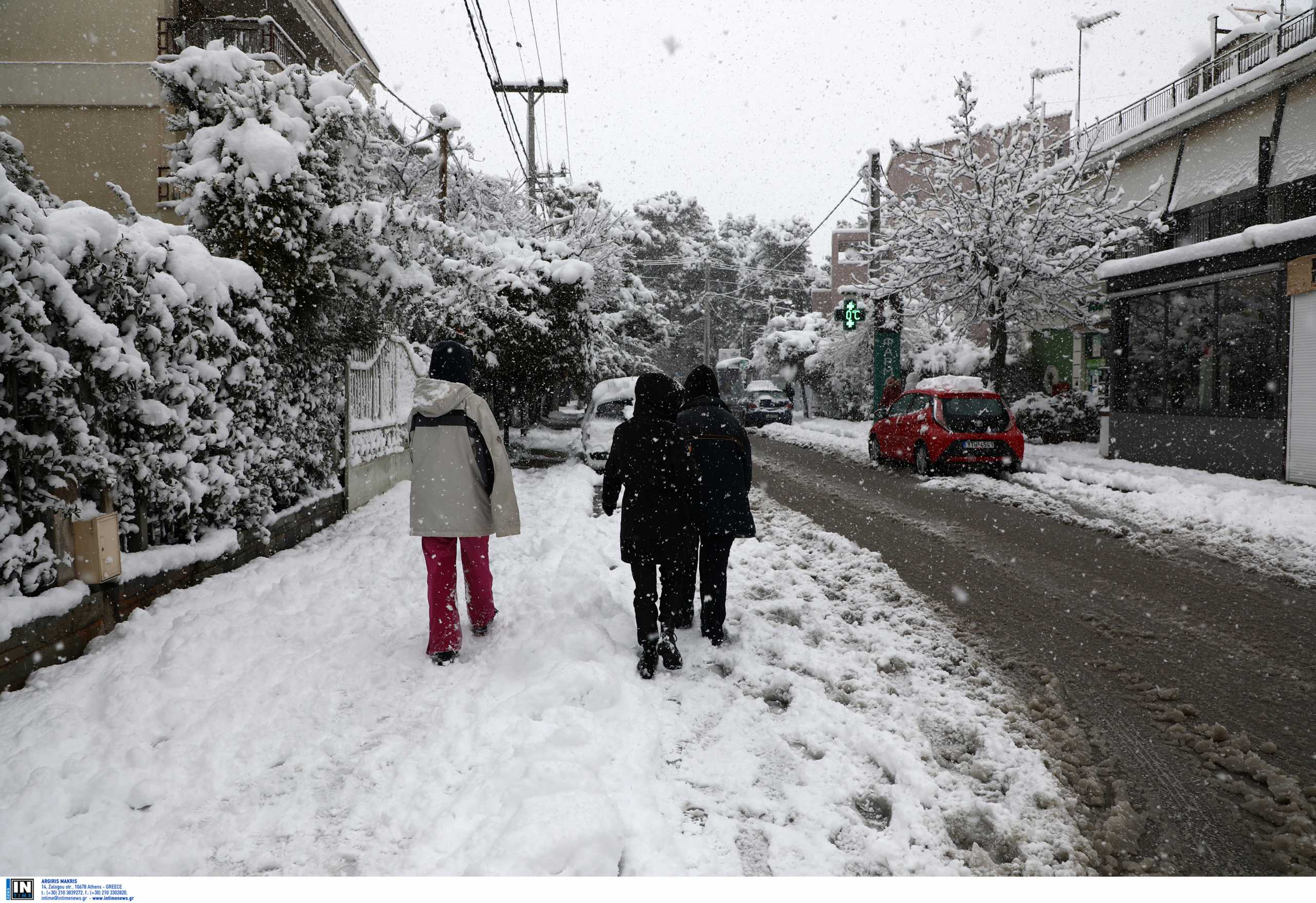 Κλειστοί δρόμοι: Άνοιξε η Εθνικής Αντιστάσεως στην Καισαριανή