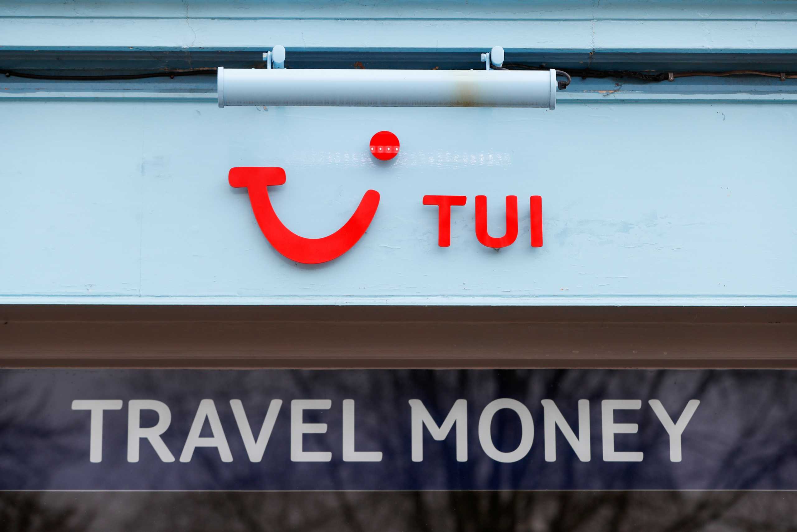 The outside of the TUI travel centre is seen, amid the coronavirus disease (COVID-19) outbreak, in Harpenden, Britain, March 24, 2021. REUTERS