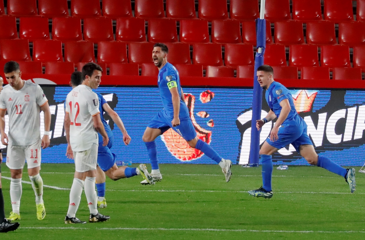 Ισπανία – Ελλάδα 1-1 ΤΕΛΙΚΟ Ξεκίνησε με βαθμό η εθνική στα προκριματικά του Μουντιάλ