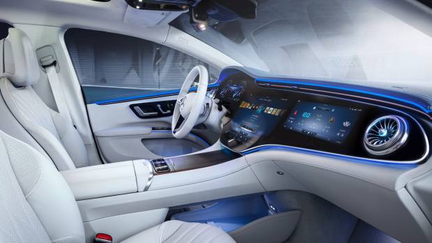 Εσωτερικό βγαλμένο από ταινία επιστημονικής φαντασίας, στη νέα Mercedes-Benz EQS