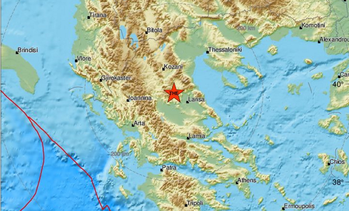 Σεισμός 4,2 ρίχτερ στην Ελασσόνα