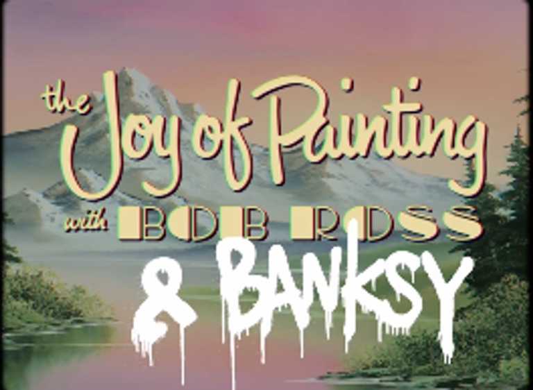 O Banksy έγινε Bob Ross! (video)