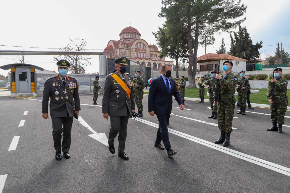 Ο ΥΕΘΑ Παναγιωτόπουλος και ο Α/ΓΕΕΘΑ Φλώρος στην αλλαγή ηγεσίας στο Δ’ Σώμα Στρατού [pics]