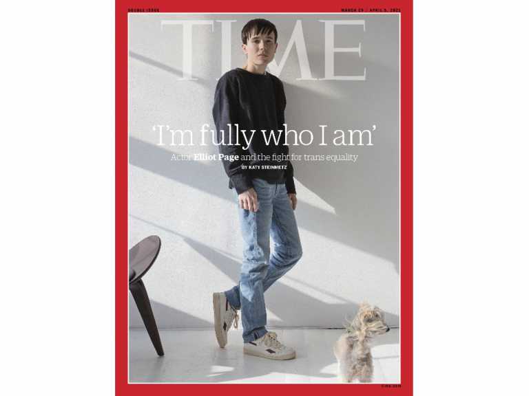 Εξώφυλλο στο Time ο Έλιοτ Πέιτζ, ο πρώτος τρανς άνδρας
