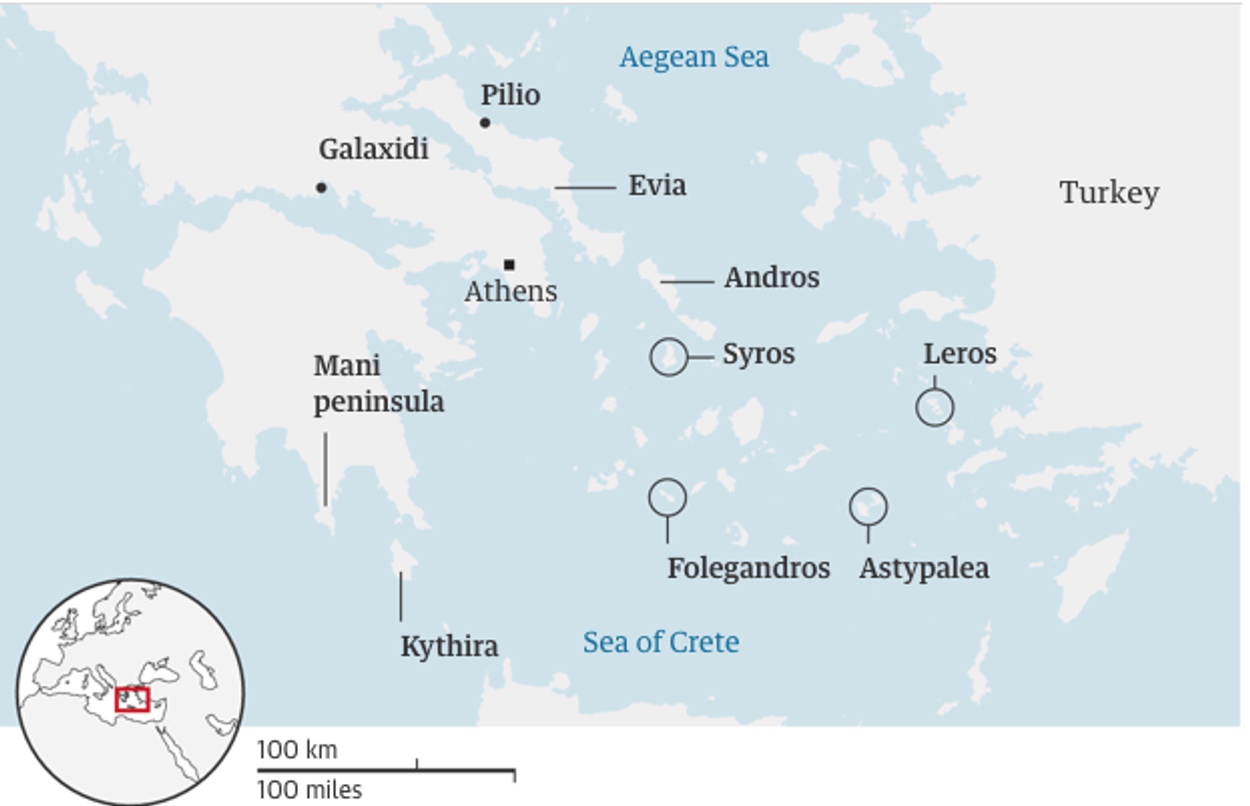 Guardian: Σε αυτές τις περιοχές της Ελλάδας να πάτε διακοπές