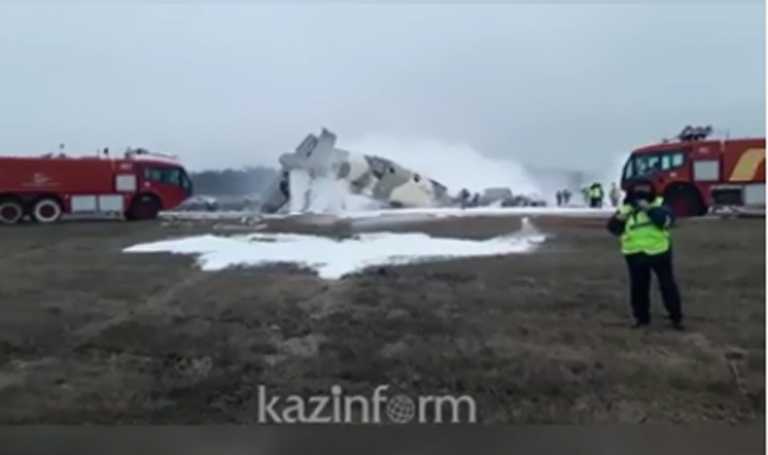 Τραγωδία στο Καζακστάν: 4 νεκροί μετά από συντριβή αεροσκάφους