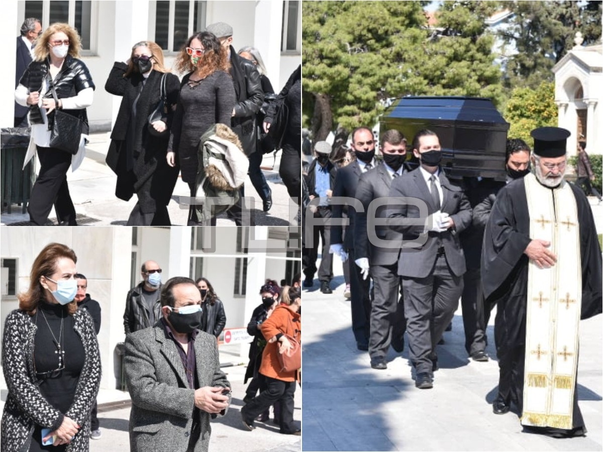 Θεόφιλος Βανδώρος: Θλίψη στην κηδεία του ηθοποιού (pics)