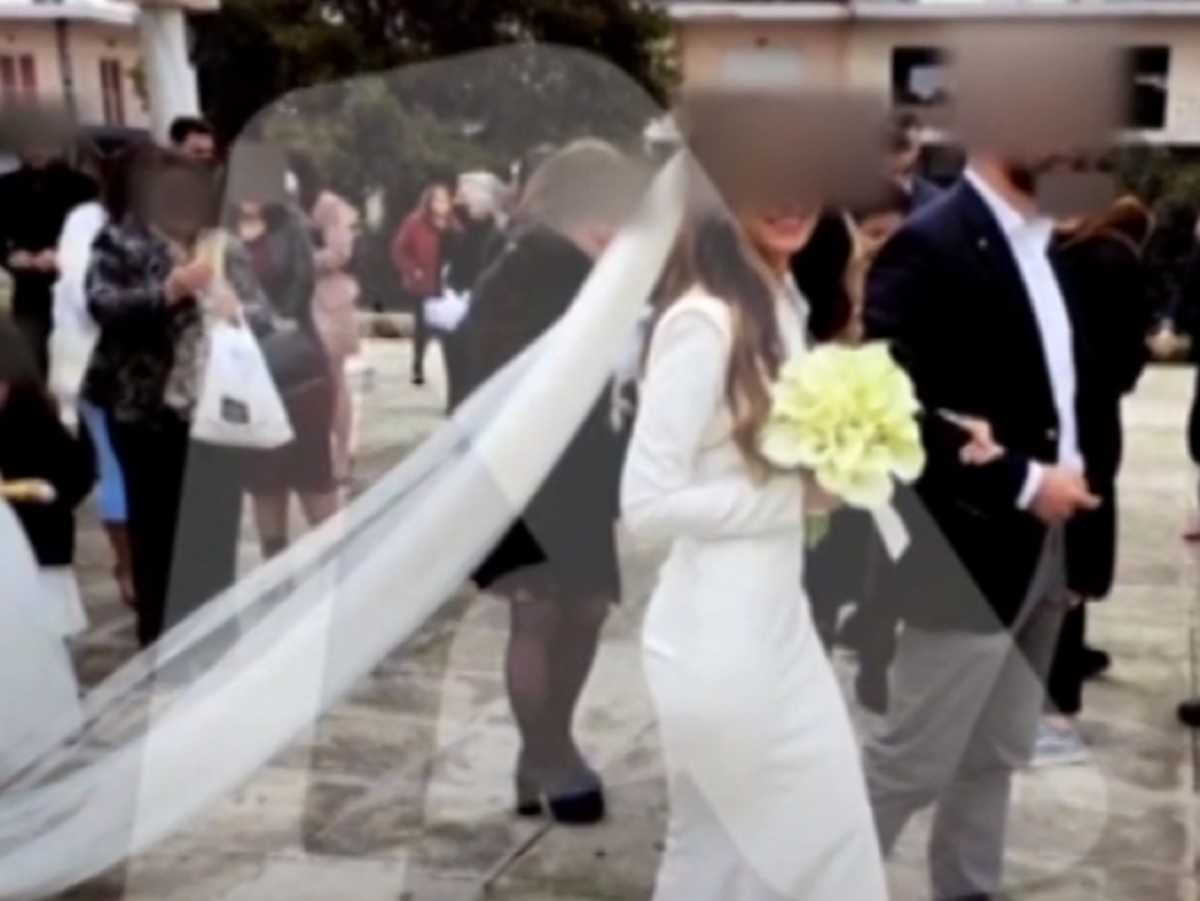 Μαλεσίνα: Οι πρώτες εικόνες από τον γάμο που έφερε έκρηξη κρουσμάτων – Αδιαφορία προκλητική από όλους (video)