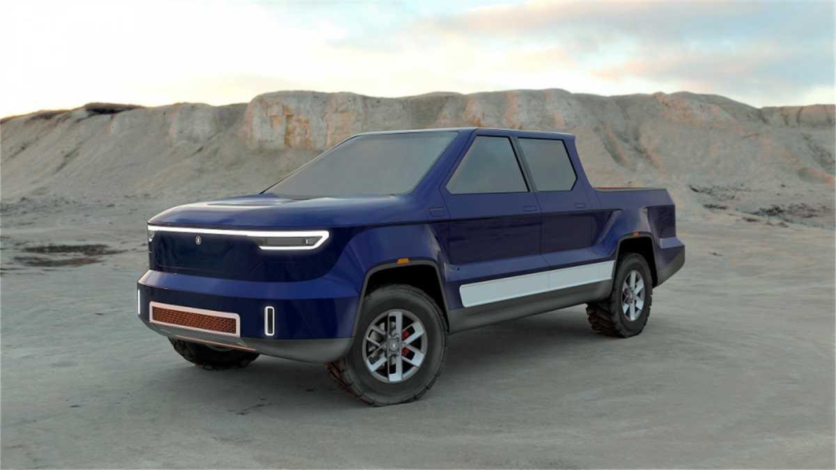 Pick-up από τη Ν. Αφρική θέλει να ανταγωνιστεί το Tesla Cybertruck (pics)