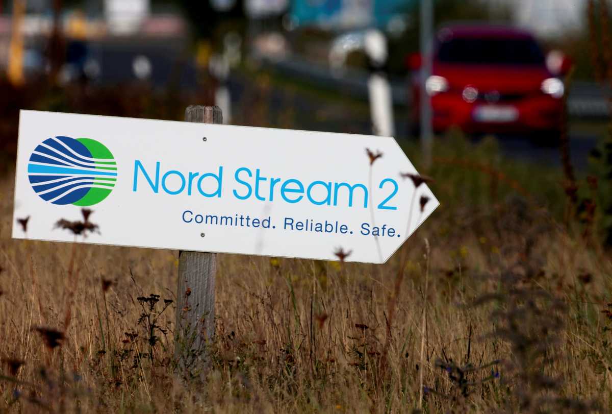 Nord Stream 2: Η πρώτη γραμμή του αγωγού γέμισε αέριο και είναι έτοιμη για χρήση