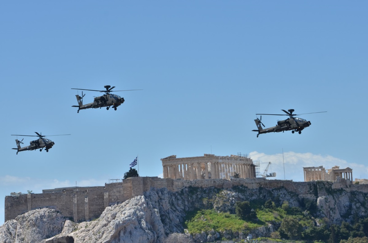 Παρέλαση 25ης Μαρτίου: Θα γεμίσει μαχητικά αεροσκάφη όλος ο ελληνικός εναέριος χώρος