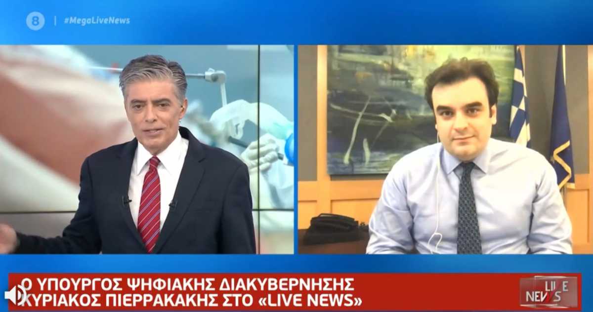 Πιερρακάκης στο «Live News»: Πώς θα λειτουργεί η νέα πλατφόρμα για τα self tests κορονοϊού