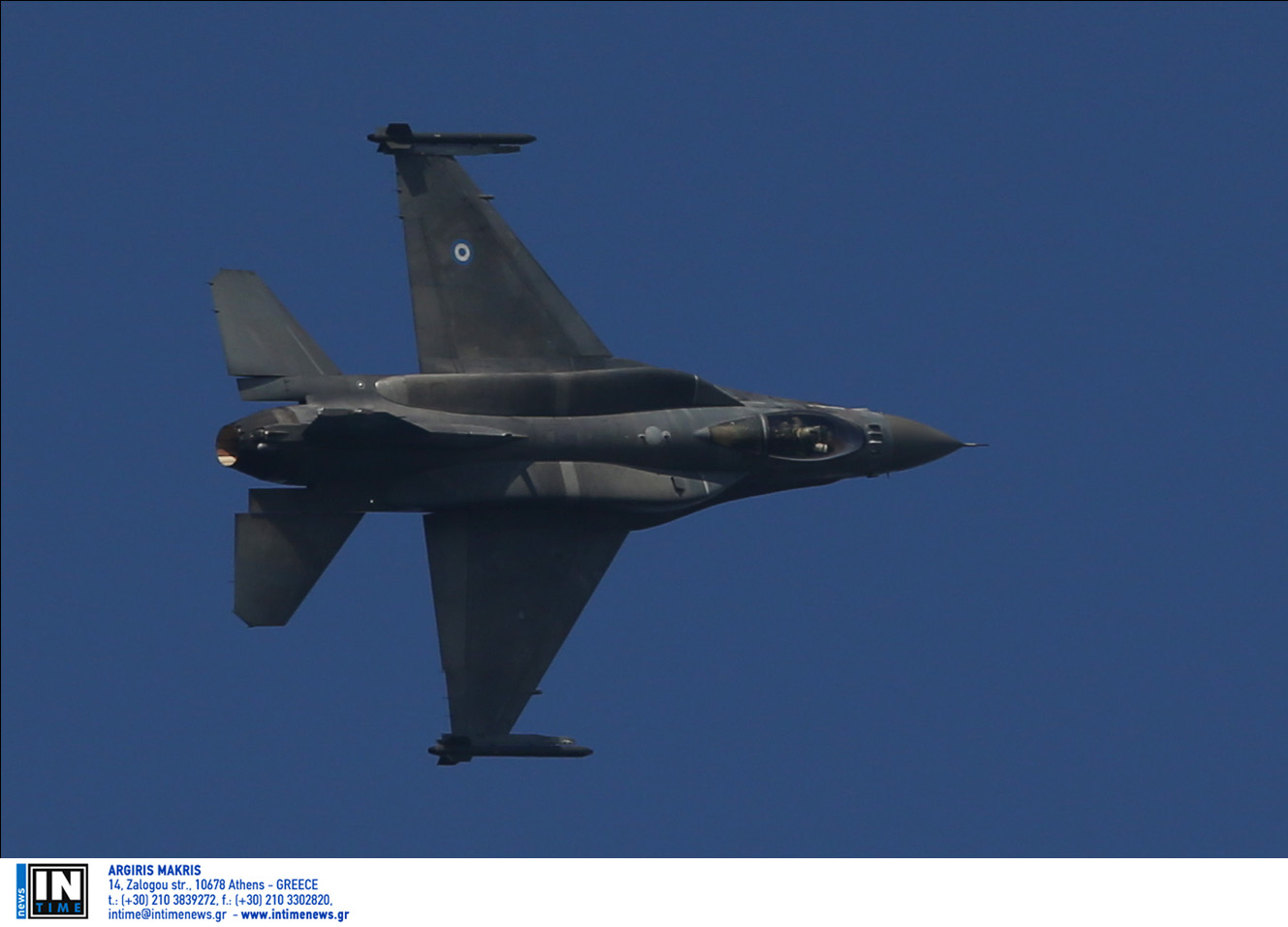 Πτώση F16 στην Ανδραβίδα – Σώος ο πιλότος