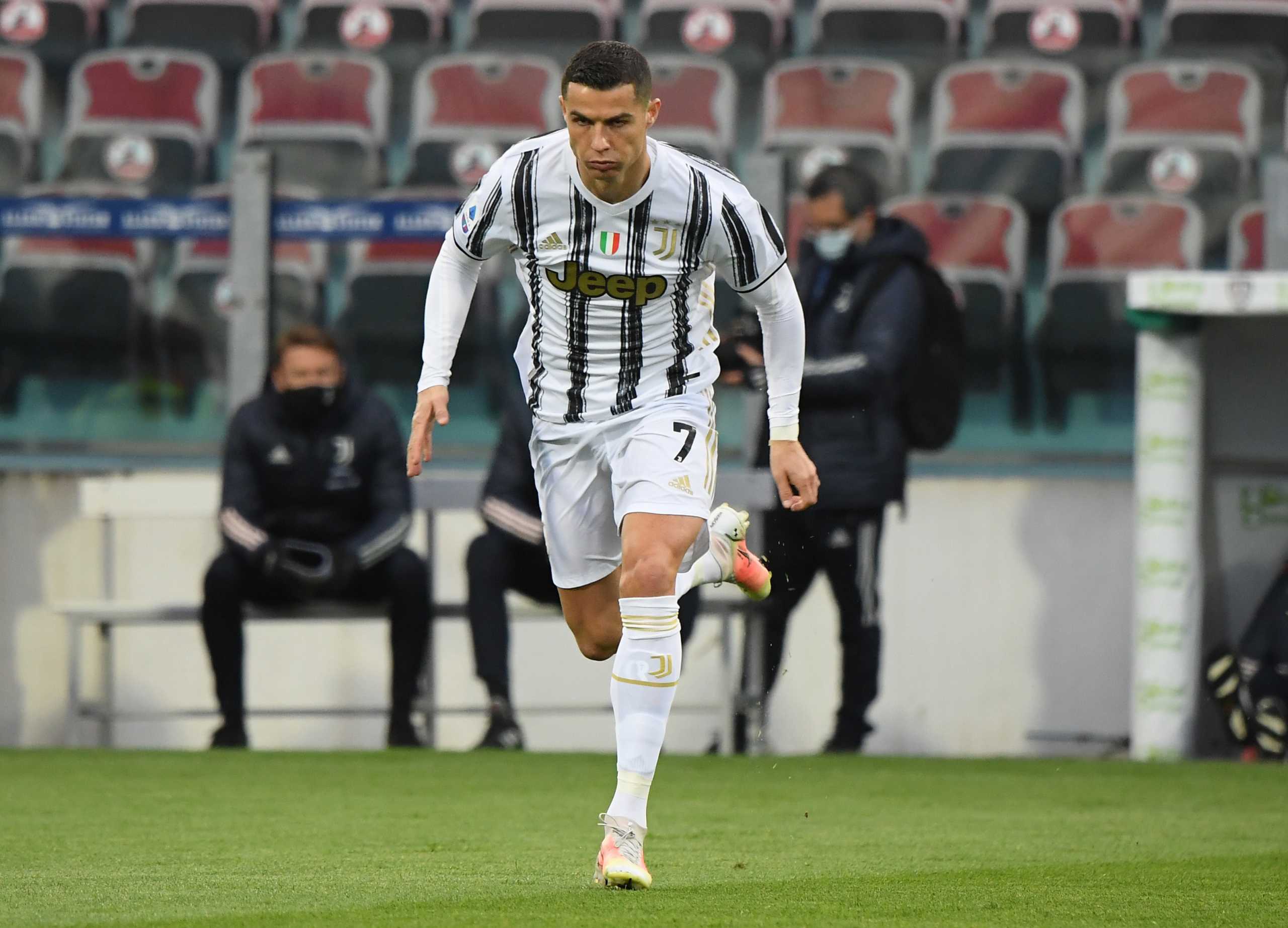 Soccer Football - Serie A - Cagliari v Juventus - Sardegna Arena, Cagliari, Italy - March 14, 2021 Juventus' Cristiano Ronaldo REUTERS