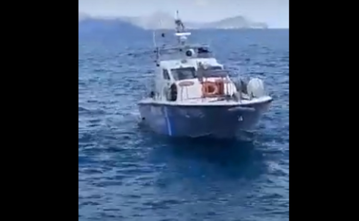 Επιχείρηση διάσωσης από τη θάλασσα της Κρήτης