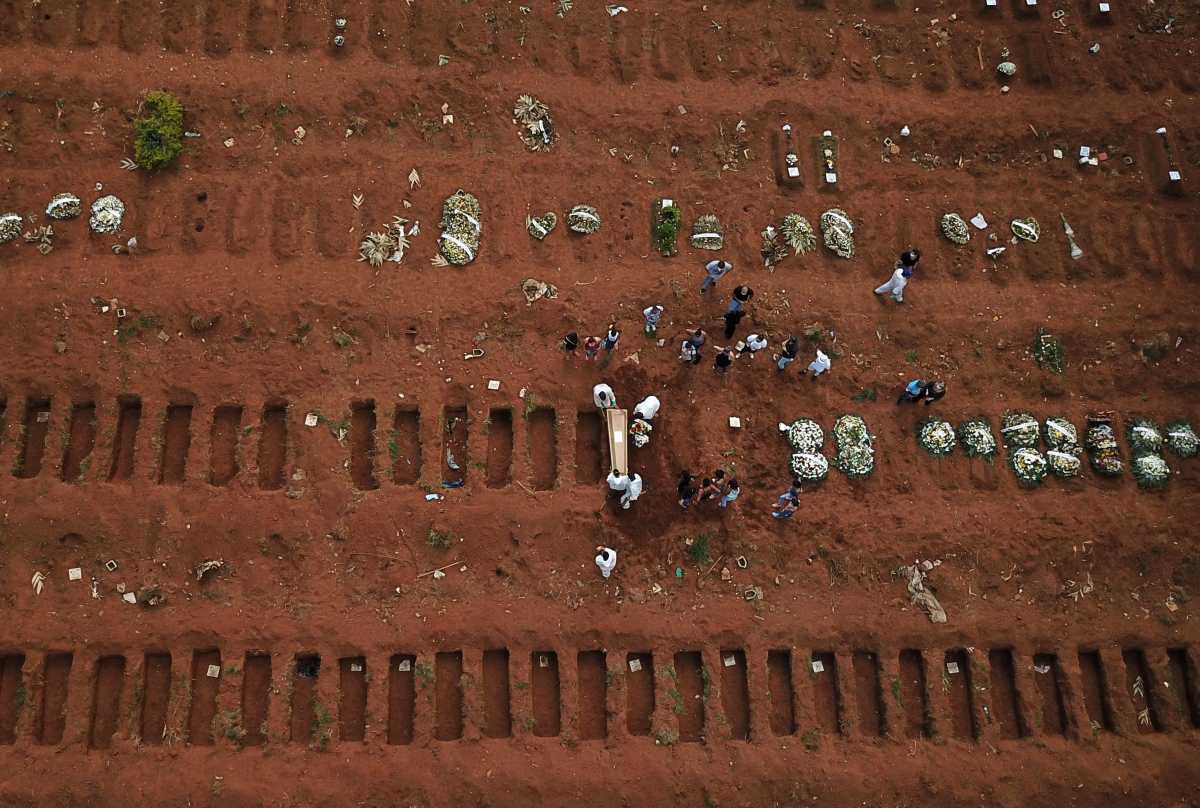 Βραζιλία: 1.987 νεκροί και 34.515 κρούσματα την τελευταία μέρα