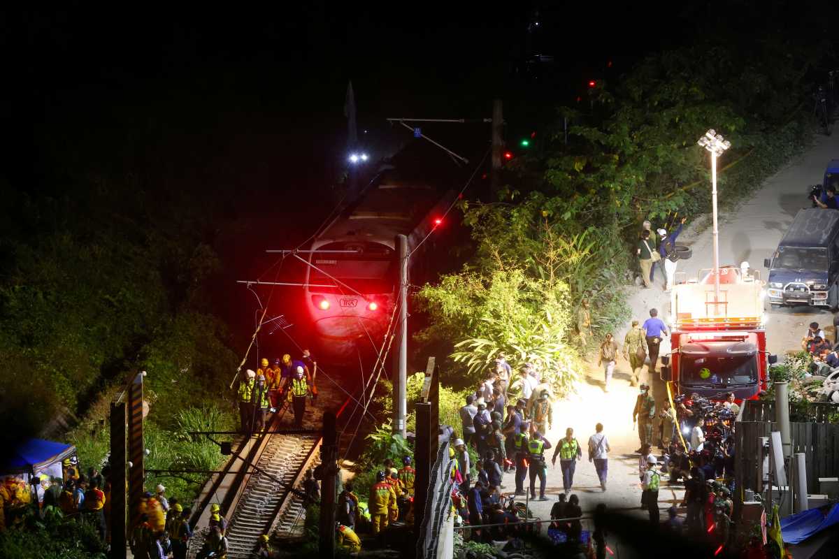 Τουλάχιστον 51 οι νεκροί από τη σιδηροδρομική τραγωδία στην Ταϊβάν