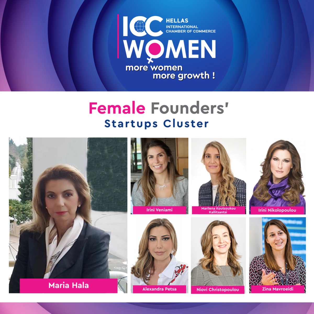 Το Female Founders Startups Cluster στην Ελλάδα στηρίζει τη γυναικεία νεοφυή επιχειρηματικότητα 