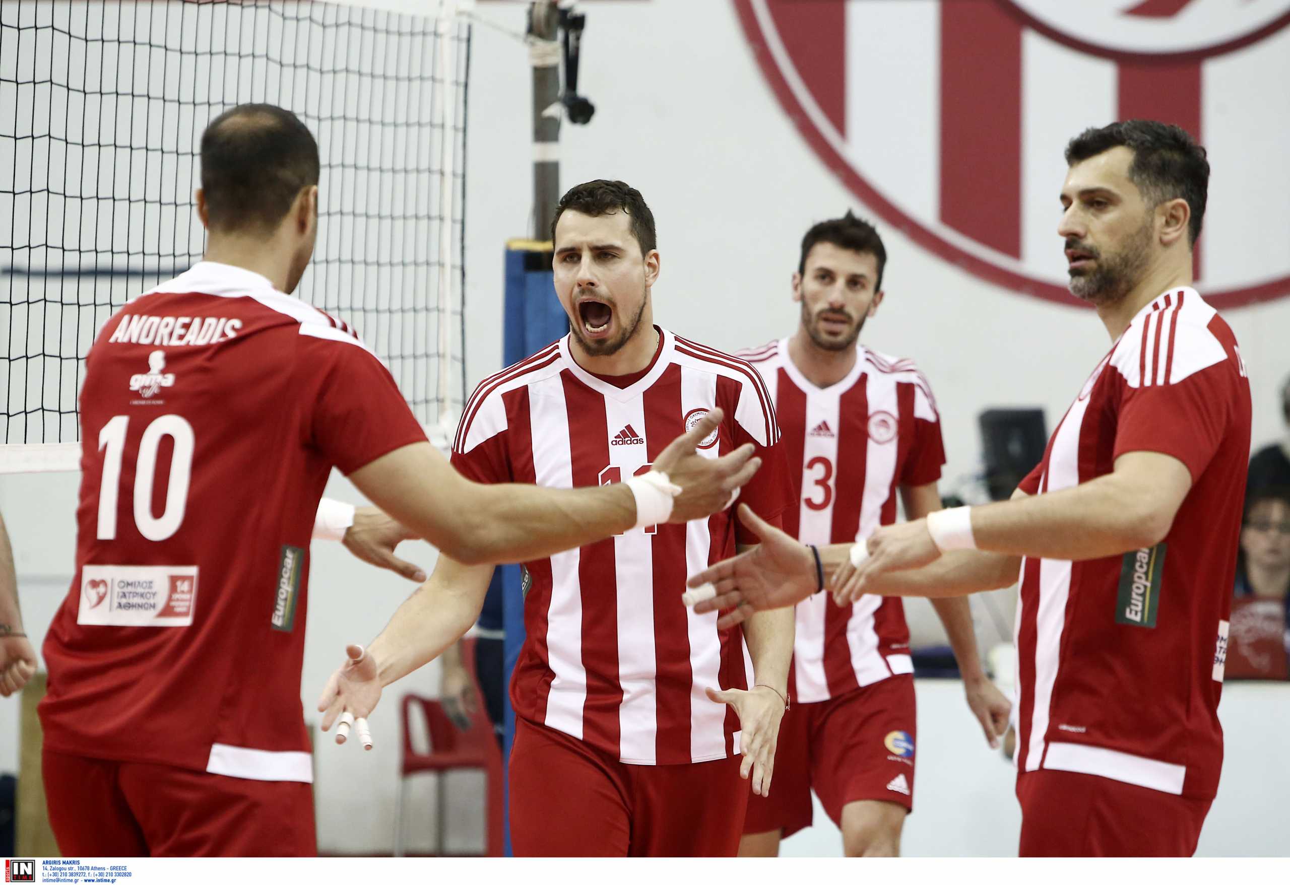 Volleyleague: Πρωταθλητής ο Ολυμπιακός με την «βοήθεια» του Παναθηναϊκού