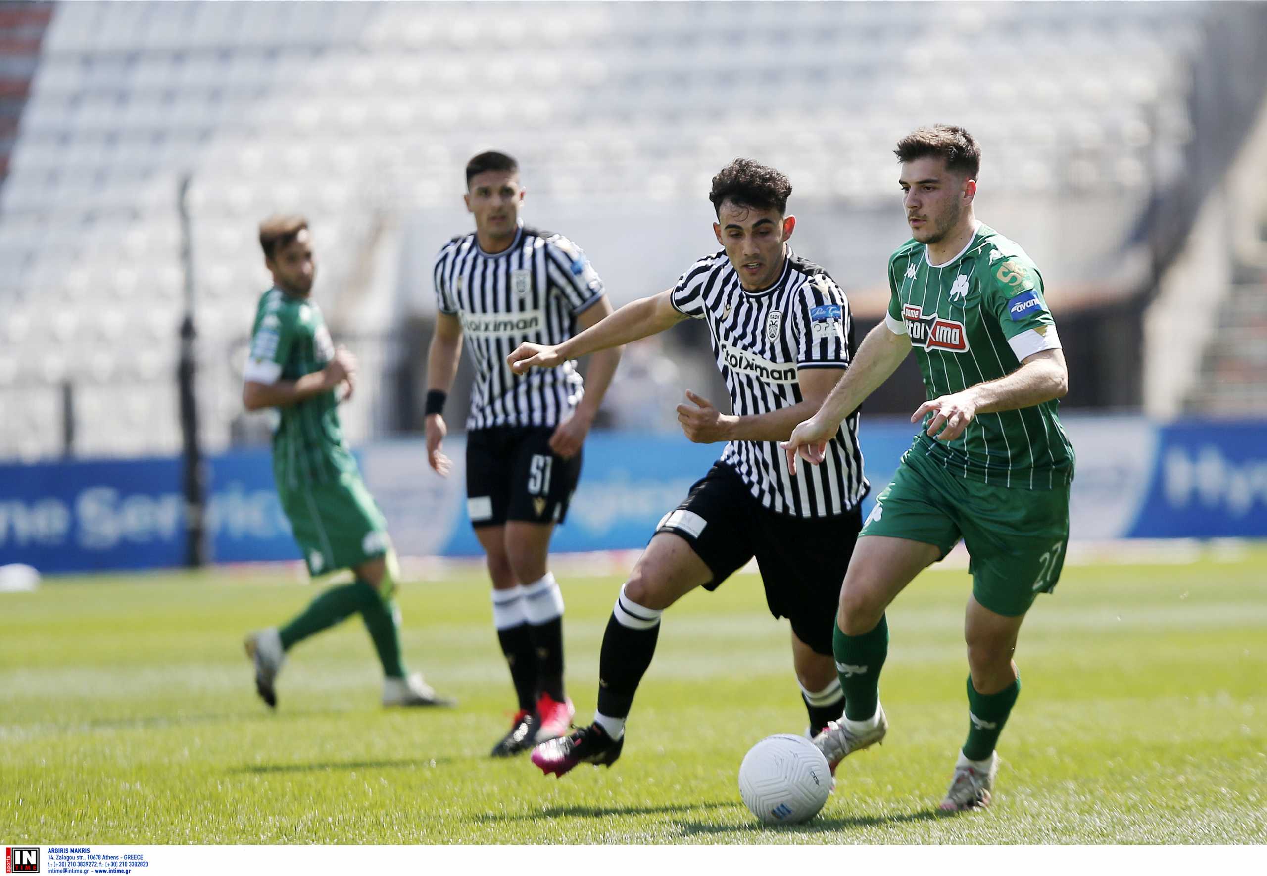 ΠΑΟΚ –  Παναθηναϊκός 0-0 ΤΕΛΙΚΟ!