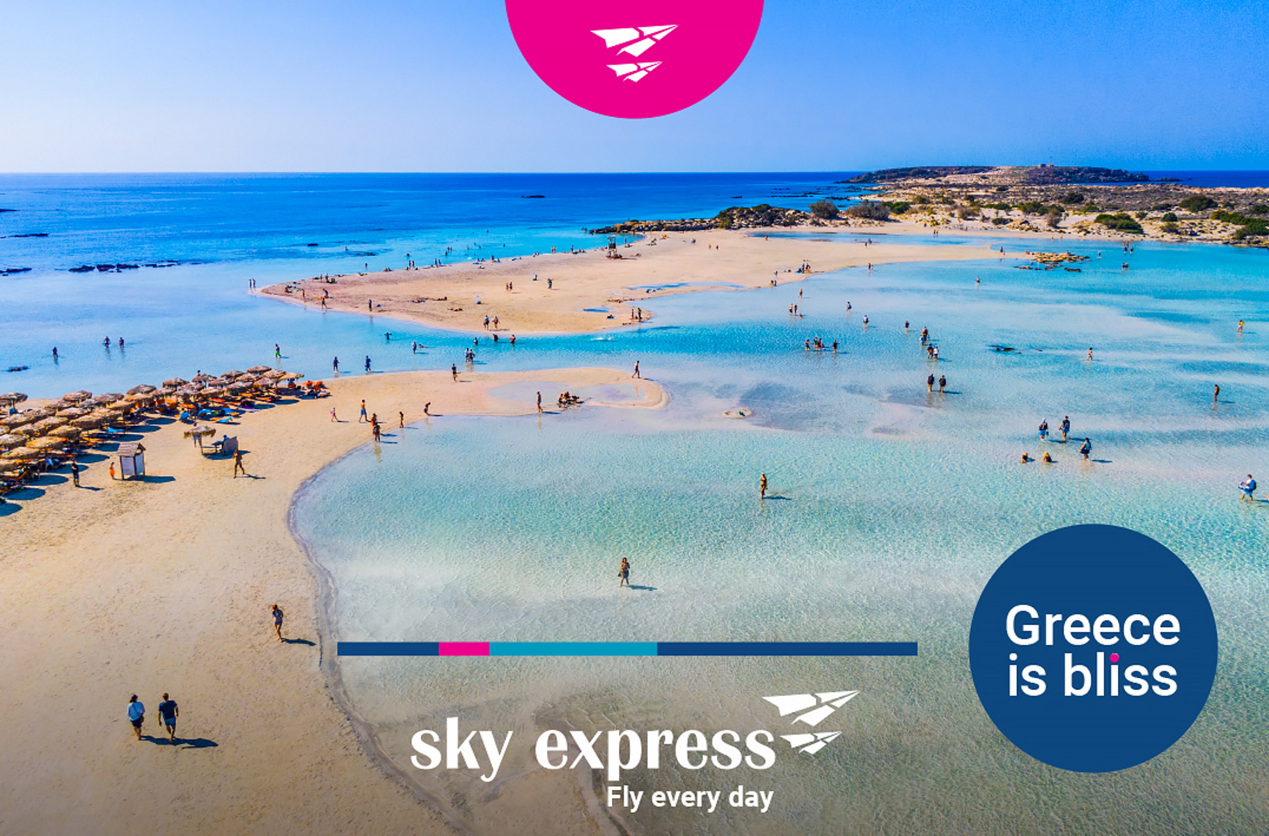 SKY express: Εκστρατεία προβολής της Ελλάδας στο εξωτερικό