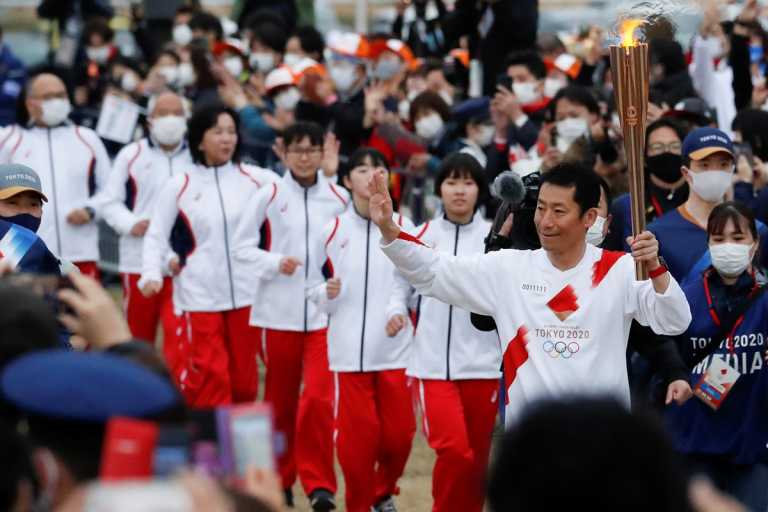 Ολυμπιακοί Αγώνες: Αναβλήθηκε η λαμπαδηδρομία στην Οσάκα λόγω «έκρηξης» των κρουσμάτων