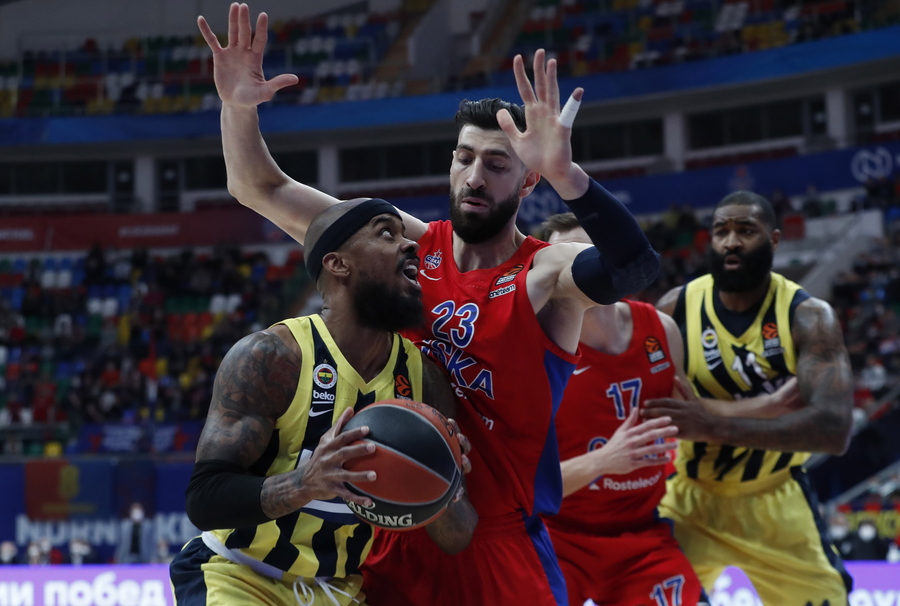 Euroleague: Μία νίκη μακριά από Final 4 η ΤΣΣΚΑ, 2-0 τη Φενέρμπαχσε