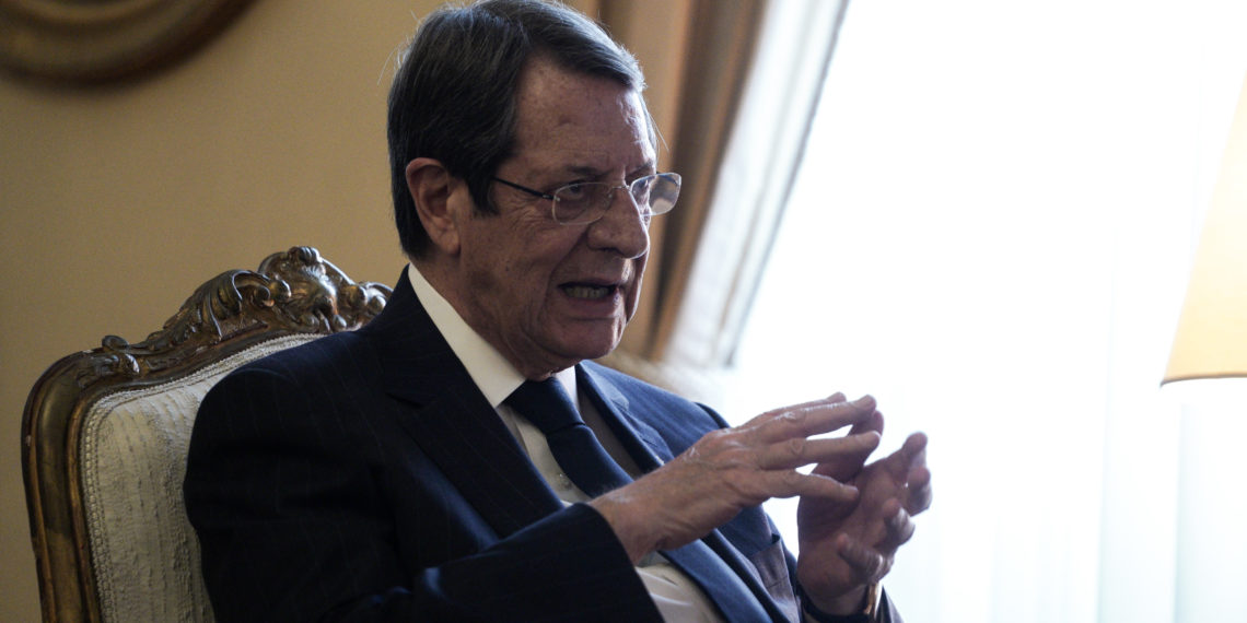 Κατηγορηματικός ο Αναστασιάδης: Η δημιουργία δύο κρατών δεν έχει θέση στο Κυπριακό
