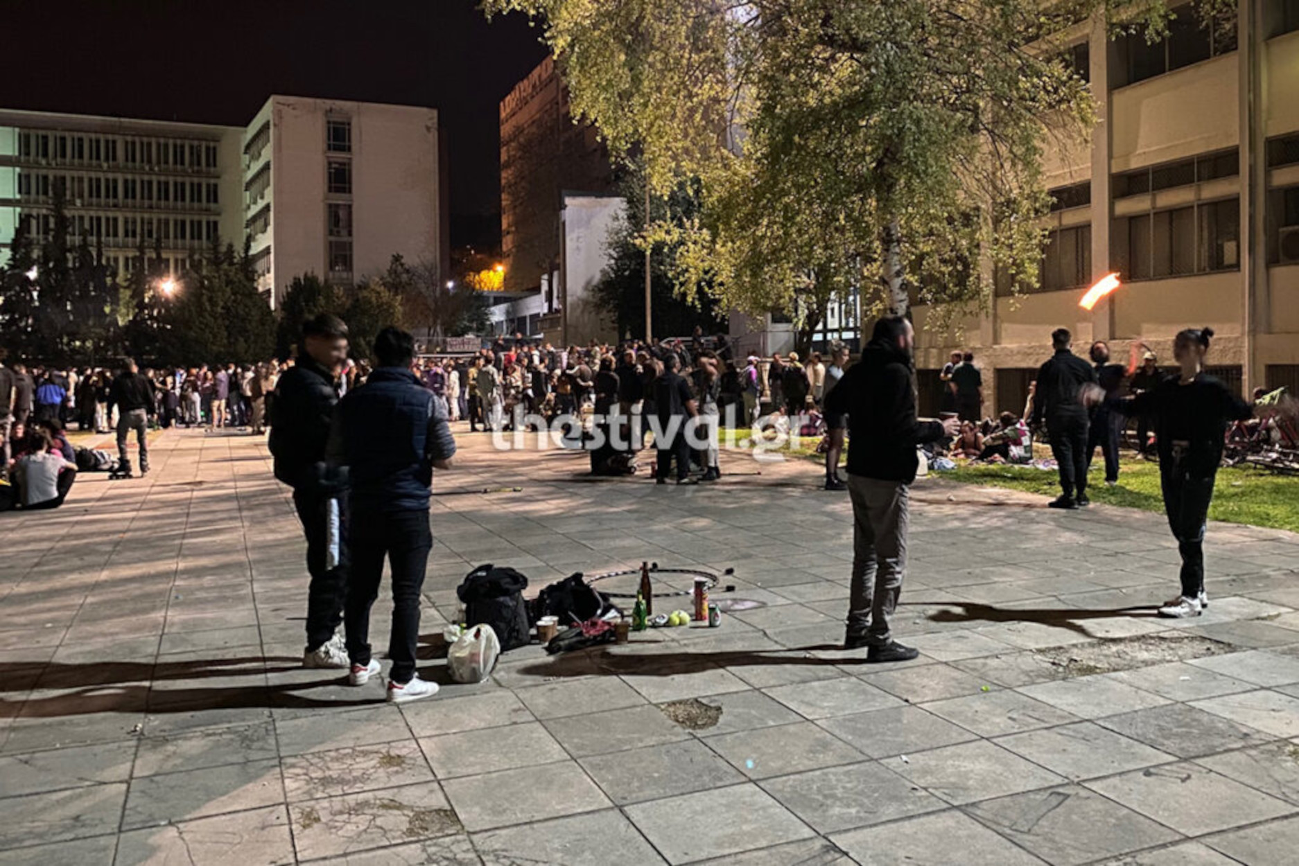 Θεσσαλονίκη: Εισαγγελική παρέμβαση για το υπαίθριο κορονοπάρτι στο ΑΠΘ (vid)