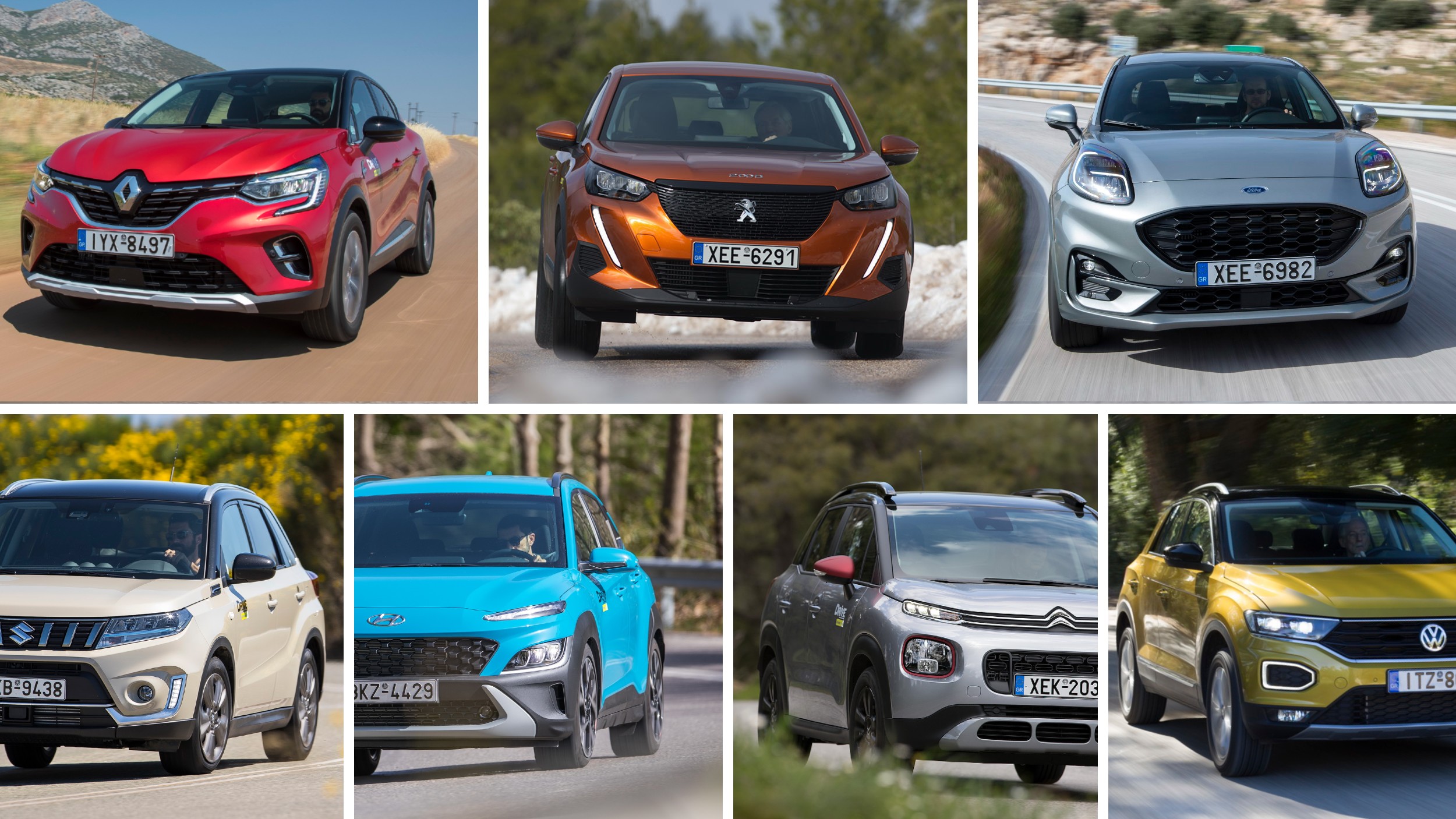 Επιλέγουμε επτά ολοκληρωμένα μικρά SUV στα 20.000 ευρώ (pics)