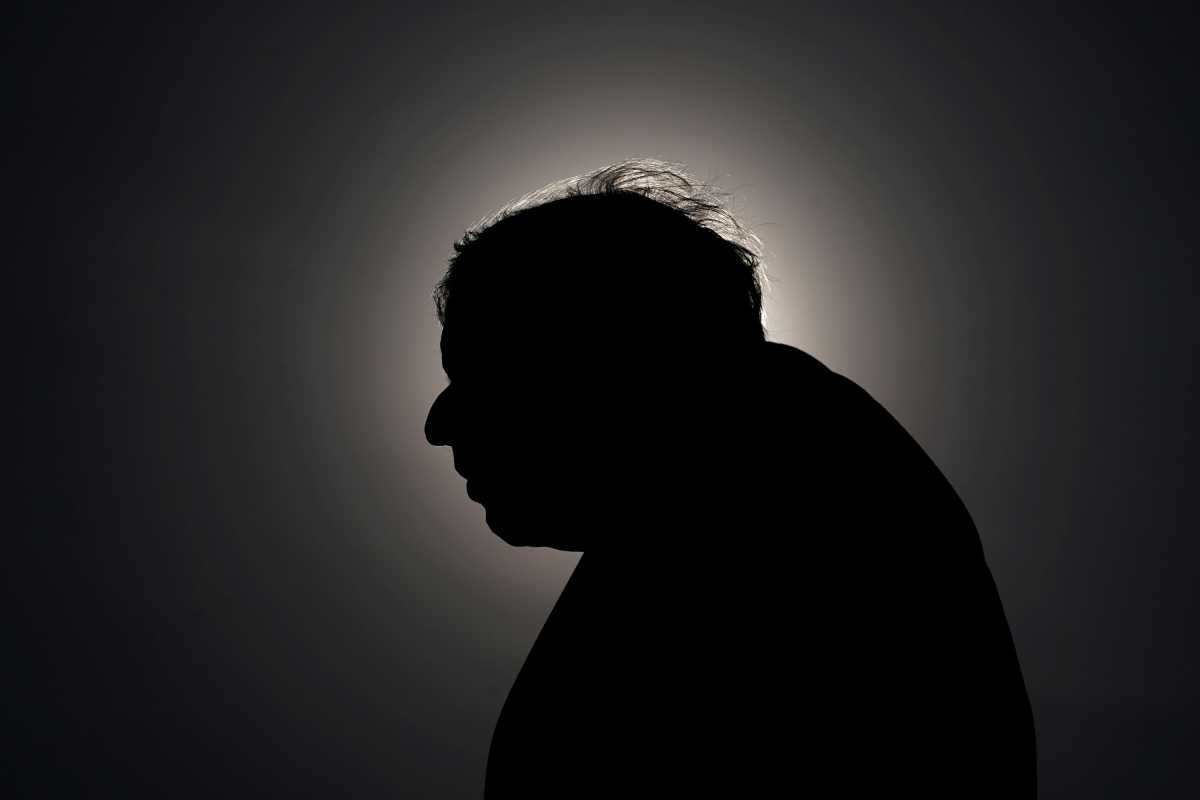 Britain's Prime Minister Boris Johnson gives media interviews as he visits Hartlepool United Football Club ahead of the May 6 by-election, Hartlepool, Britain, April 23, 2021. Ian Forsyth